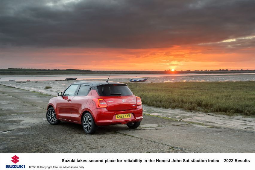 Suzuki ranked as 2nd most reliable carmaker in Honest John Satisfaction Index 2022