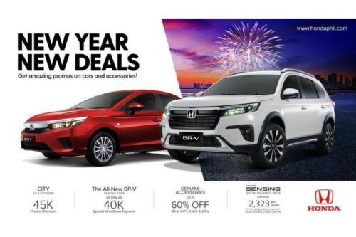 'New Year, New Deals' with Honda cars this Jan. 