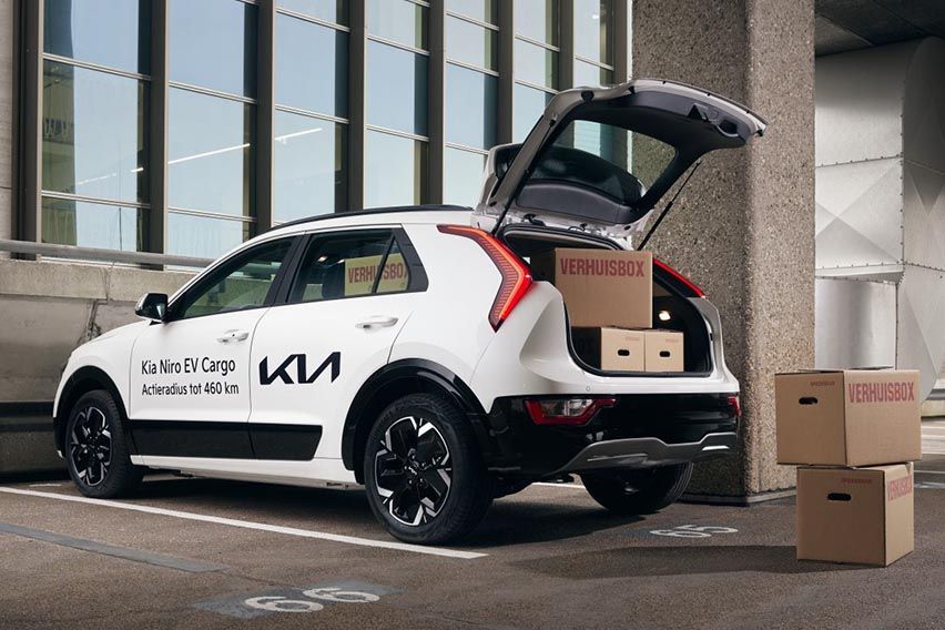 Netherlands gets electric van option with 2023 Kia Niro EV Cargo
