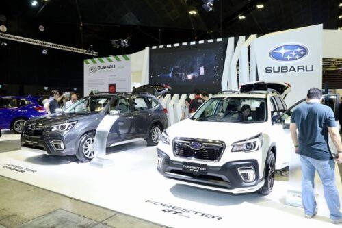 Subaru launches Solterra, Forester e-Boxer Hybrid GT Edition at Singapore Motorshow 2023