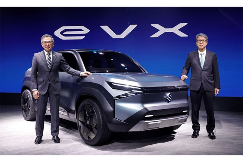 World premiere of Suzuki eVX electric SUV concept held in India