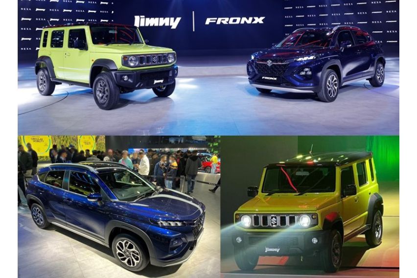 Suzuki unveils Jimny 5-Door, all-new Fronx SUV at Auto Expo 2023 in India