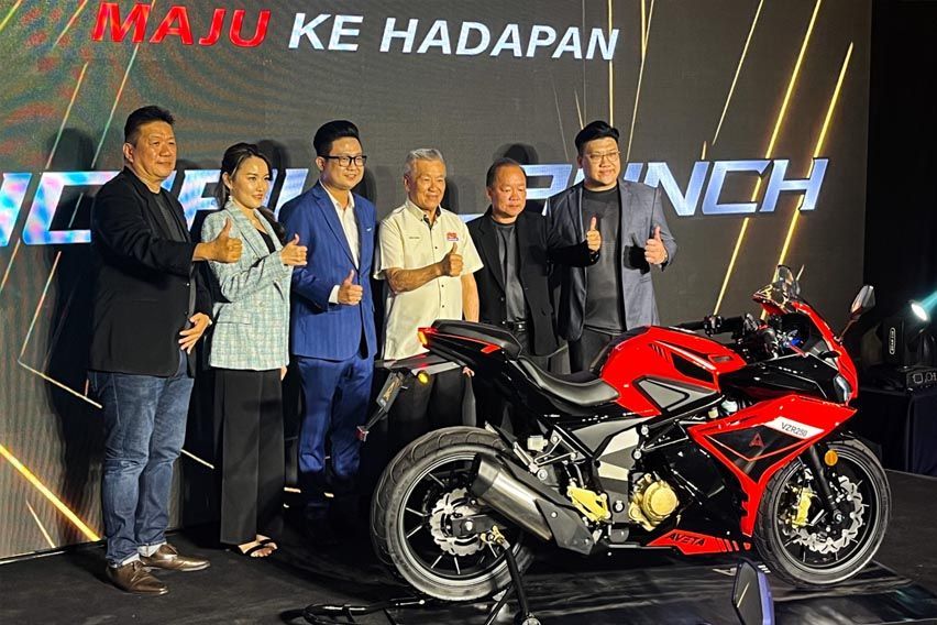 Malaysia gets its most affordable quarter-litre motorcycle, the Aveta VZR250 