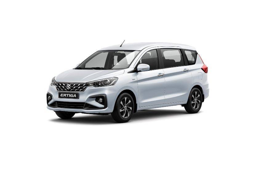 Check out the Suzuki Ertiga Hybrid's 4 variants