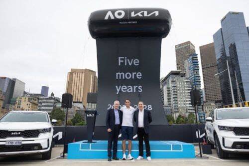 Kia extends partnership with Australian Open to 2028