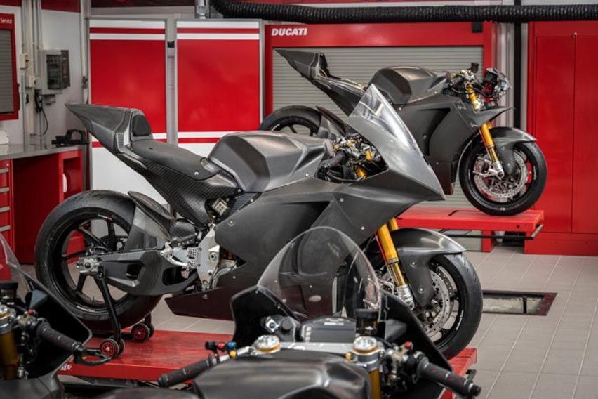 Ducati V21L electric motorcycle enters production; to compete at the 2023 MotoE Championship 