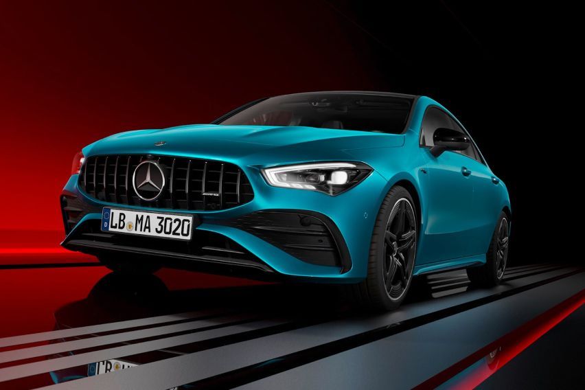 Allnew MercedesAMG CLA facelift revealed