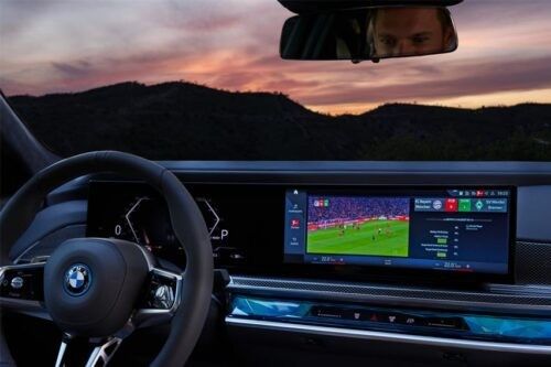 BMW is the first automaker to provide live in-car football streaming 