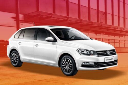 Drive home a brand-new Volkswagen Santana GTS for P61K off until Mar. 31