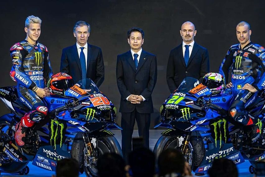 Monster Energy Yamaha MotoGP Rilis YZR-M1 2023 dan Livery Baru di Indonesia