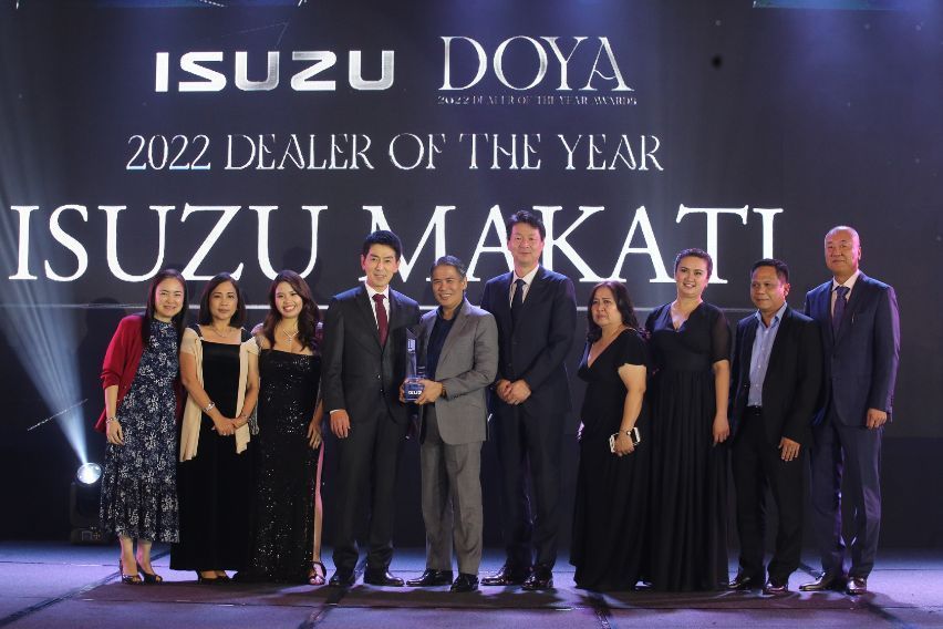 Isuzu Makati is IPC’s 2022 Dealer of the Year