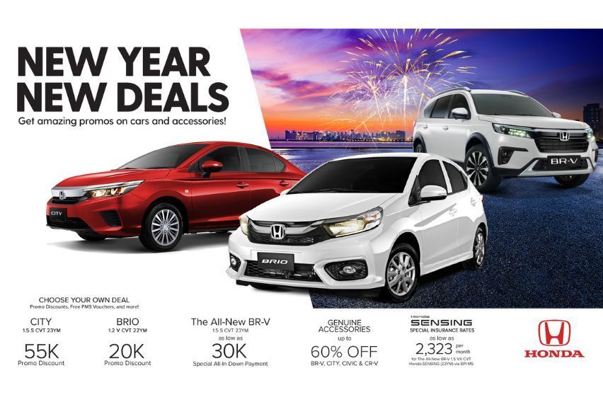 Honda Cars PH’s ‘New Year, New Deals’ promo extended until Feb. 28