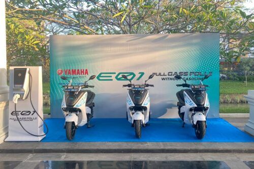 Motor Listrik Yamaha E01 Digilir ke Medan, Kapan Resmi Dijual?