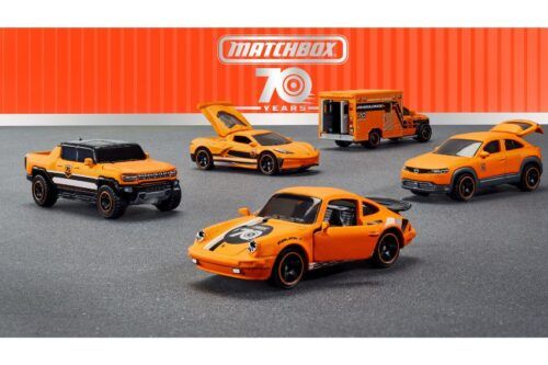 Matchbox 70th Anniversary scale models will be made from recycled zinc