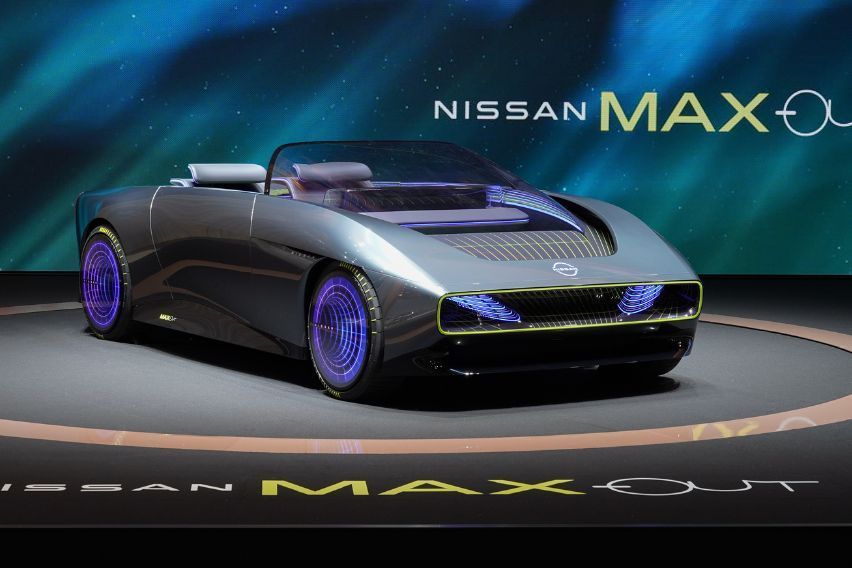Nissan unveils Max-Out EV concept in the metal