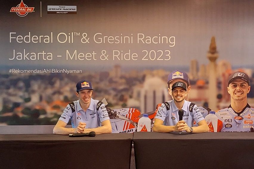 Federal Oil Gresini Racing MotoGP di Jakarta