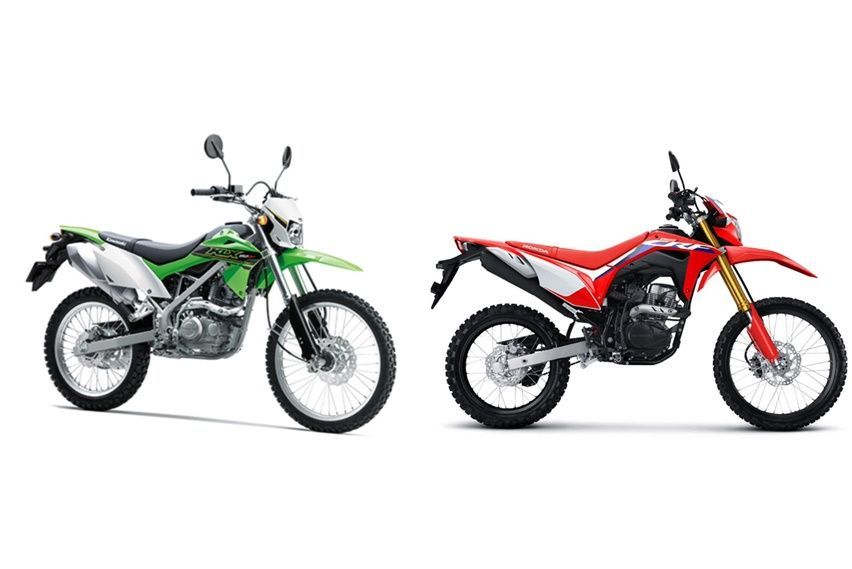 Komparasi New Kawasaki KLX150 vs Honda CRF150L, Selisih Rp1 Jutaan Siapa yang Terbaik?