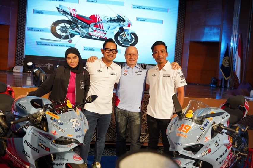 MS Glow for Men Lanjutkan Kerja Sama dengan Tim Balap MotoGP Gresini Racing Musim 2023
