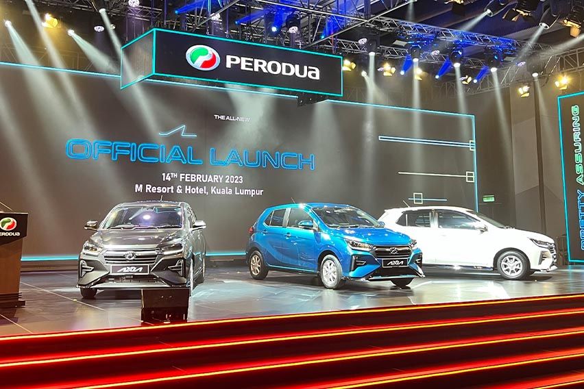 2023 Perodua Axia launch