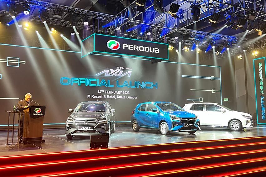 Perodua Axia launch event