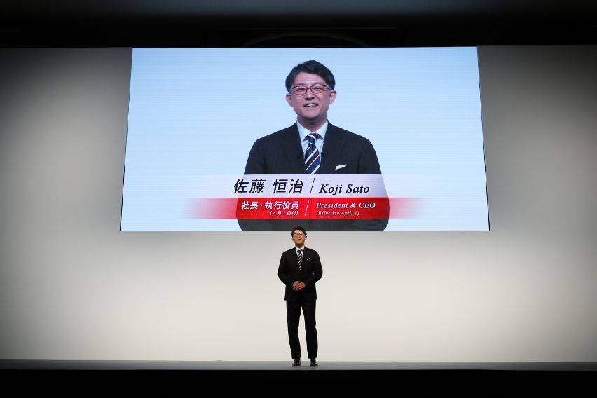 Toyota Motor Corporation President Koji Sato