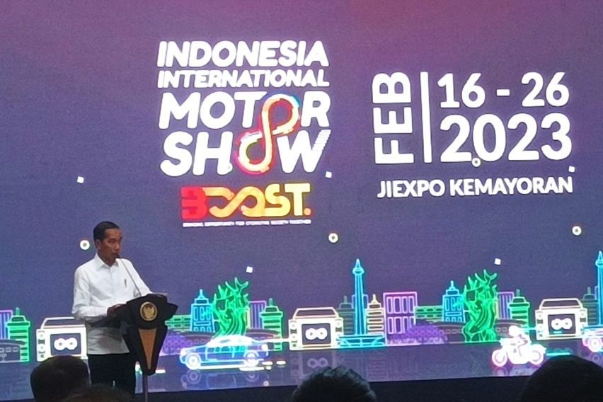 Presiden Jokowi Buka IIMS 2023: Industri Otomotif Punya Prospek Cerah