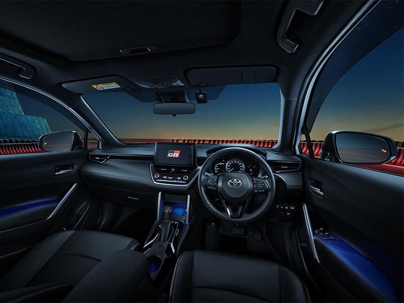 Corolla Cross GR Sport interior