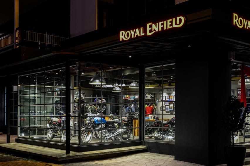 New Royal Enfield store details