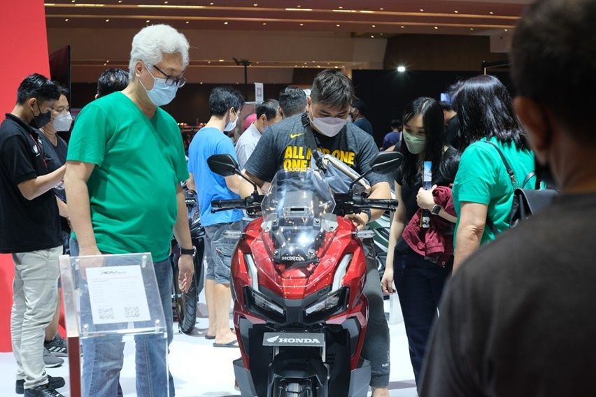 Penjualan motor Honda IIMS 2023