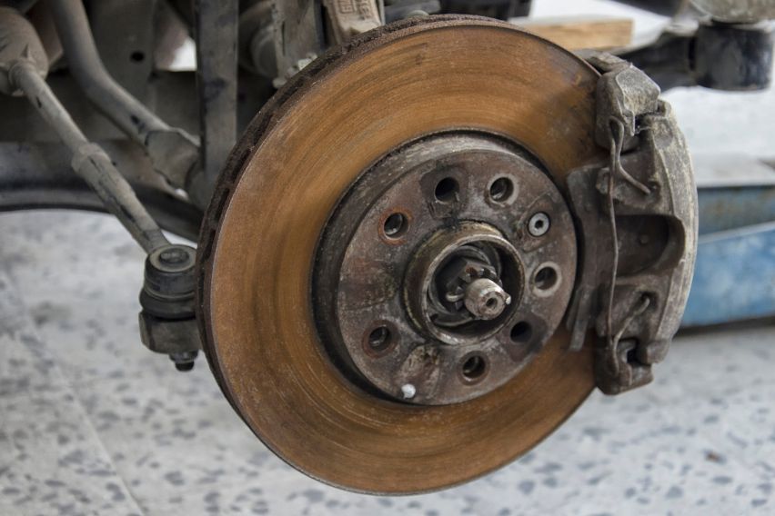 What to do if there's rust on your brake rotors