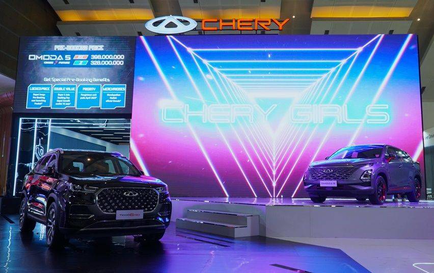 Chery Mencatat 500 unit Pemesanan di IIMS 2023, Mayoritas Omoda 5