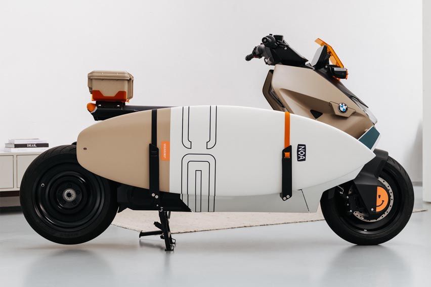 BMW CE 04 Vagabund Moto Concept highlights