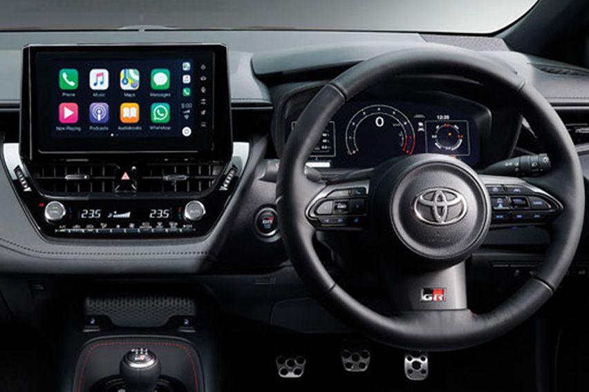 2023 Toyota GR Corolla steering