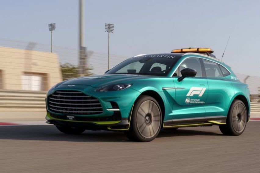 Mighty medic: Aston Martin DBX707 fielded as 2023 F1 medical vehicle