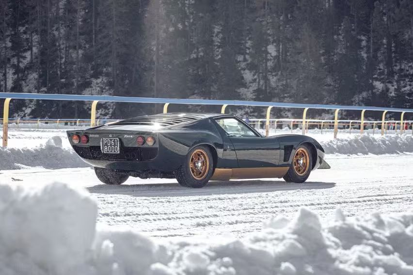 Lamborghini Takes Its Iconic Models To Ice To Celebrate Its 60th Anniversary
