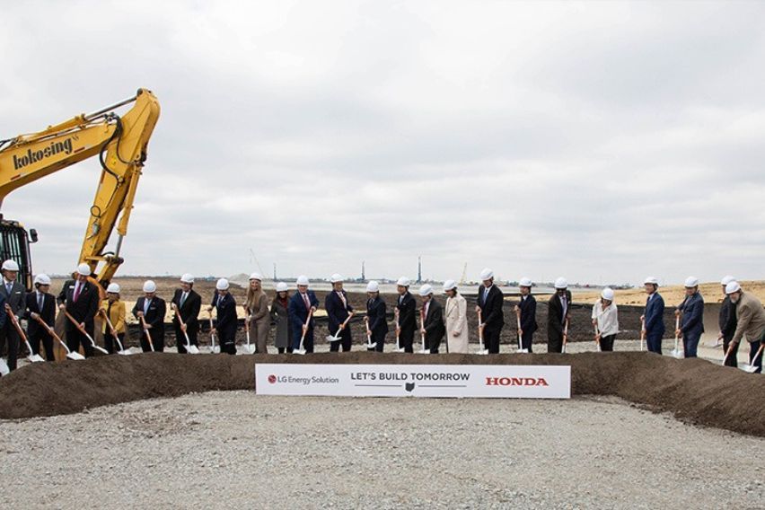 pabrik baterai EV Honda dan LG di US