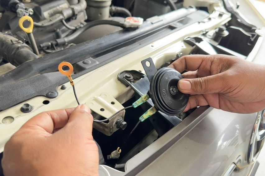 Klakson single disc Denso