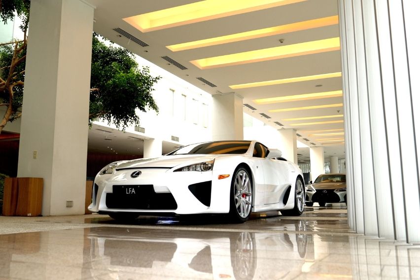 Lexus Accredited Dealership Lexus LFA on the Floor