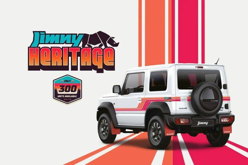 Suzuki Jimny Heritage debuts in Australia, limited to 300 units Suzuki Jimny Heritage debuts in Australia, limited to 300 units