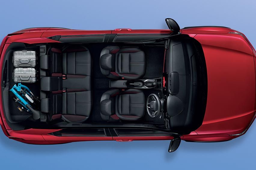  new Thai-spec Honda WR-V cabin