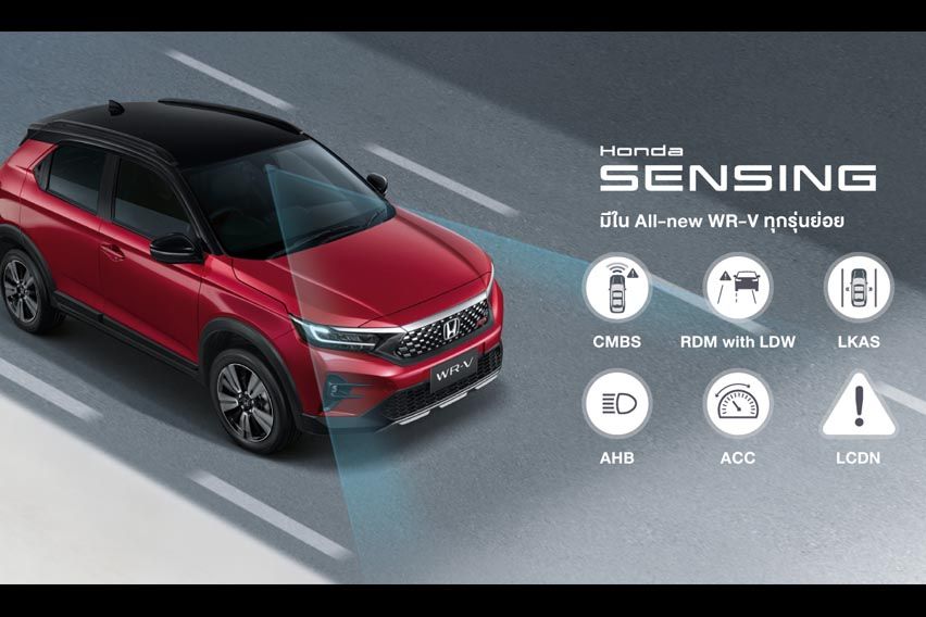  new Thai-spec Honda WR-V safety