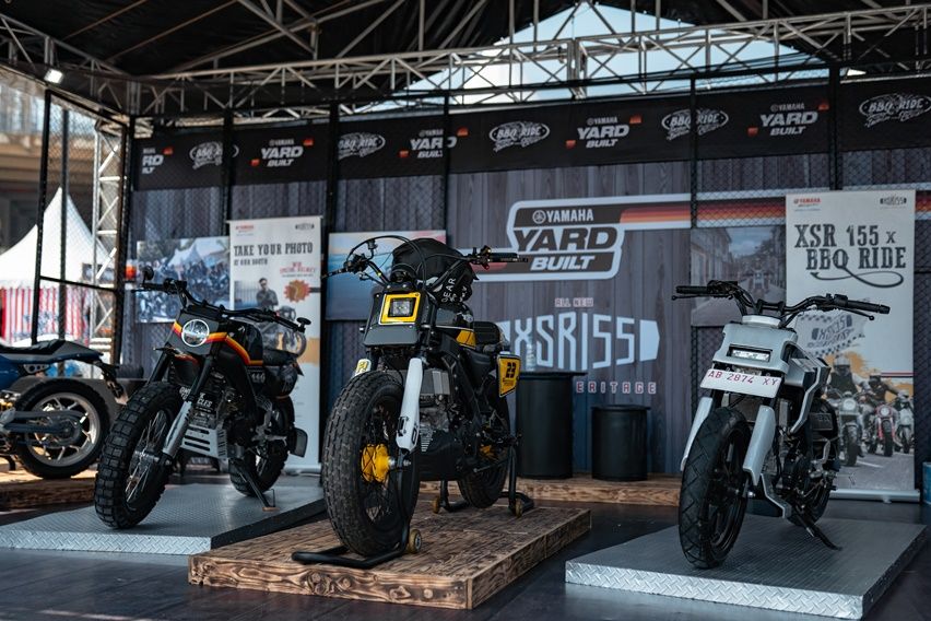 Yamaha XSR 155 x BBQ Ride