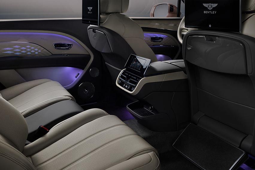 Bentley Bentayga Azure EWB cabin