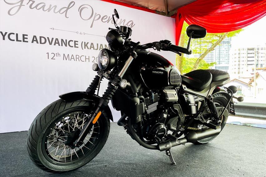 Malaysian motorcycle market gets a new cruiser, the 2023 WMoto Bobbie VII