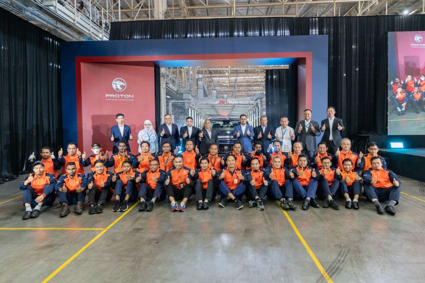 Proton’s upcoming three-row SUV enters into production