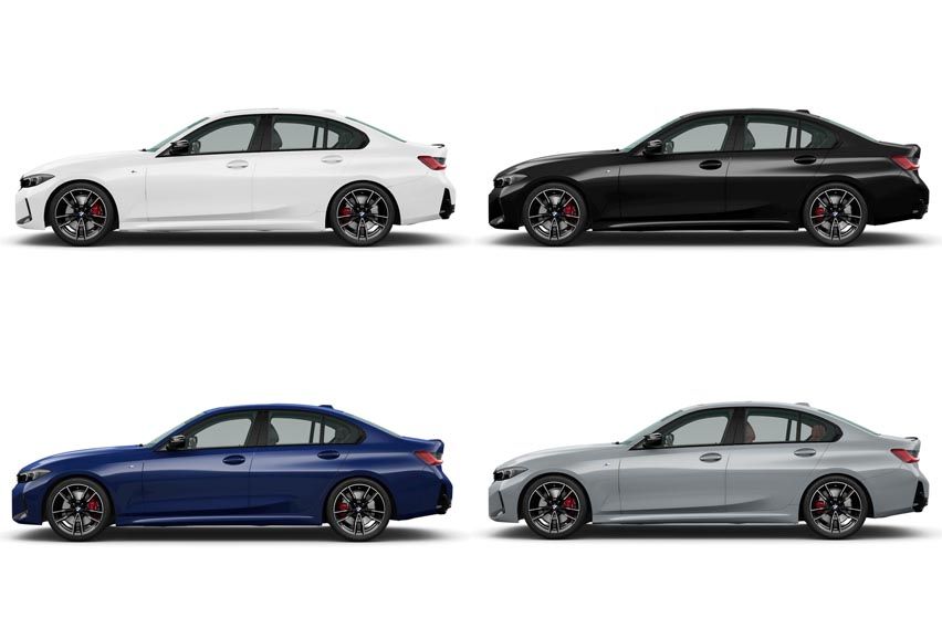  all-new BMW M340i xDrive colour options