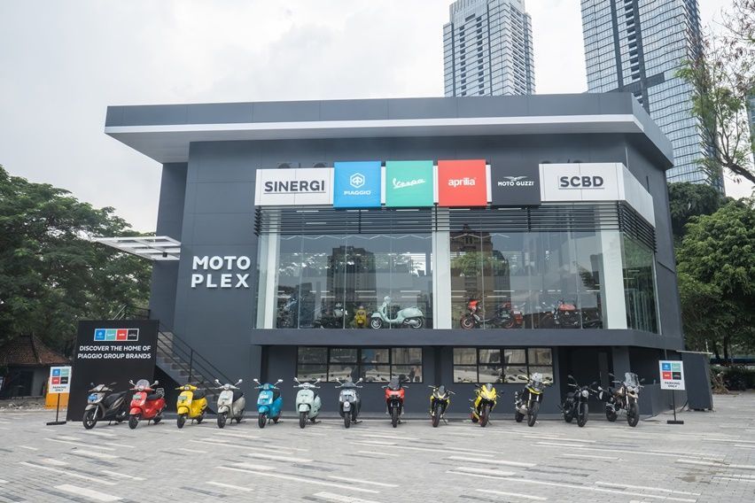 PT Piaggio Indonesia Buka Motoplex 4 Brand di SCBD, Sekaligus Tempat Hangout