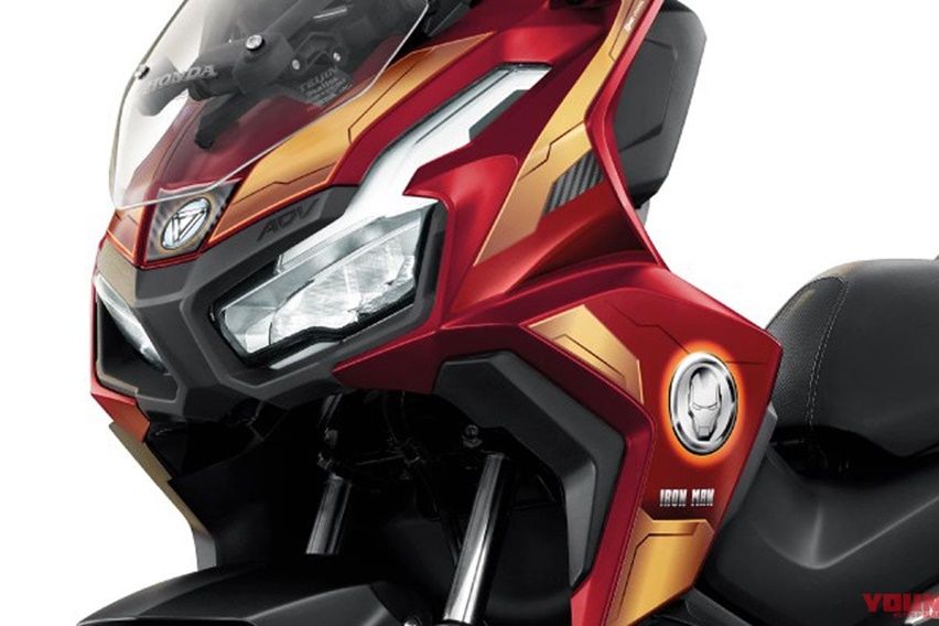 Honda ADV160 Limited Edition Captain America dan Iron Man