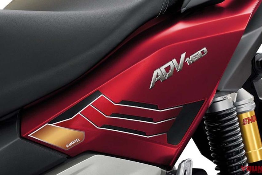 Honda ADV160 Limited Edition Captain America dan Iron Man