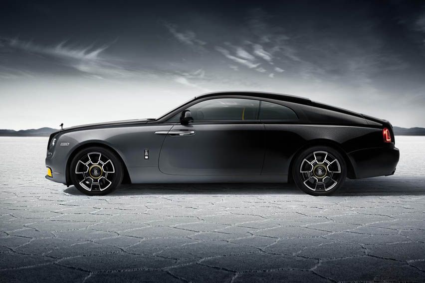 Rolls-Royce Black Badge Wraith Black Arrow details